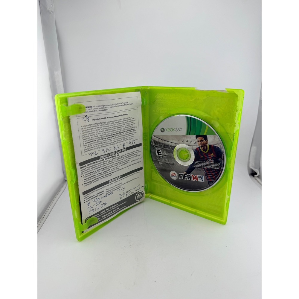 EA Sports FIFA 14 Microsoft Xbox 360 Soccer Video Game NTSC Lionel‎ Messi Cover - Picture 8 of 8